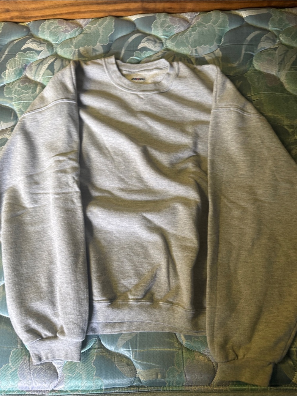 Jerzees Gray Crewneck Sweatshirt